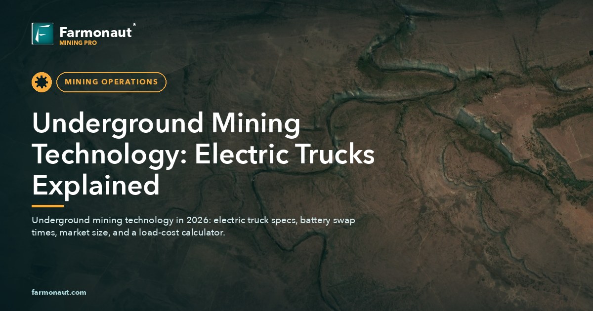 Underground Mining Technology: Electric Trucks Explained