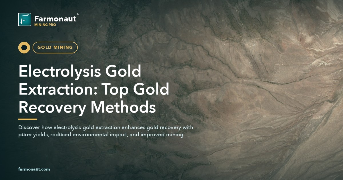 Electrolysis Gold Extraction: Top Gold Recovery Methods