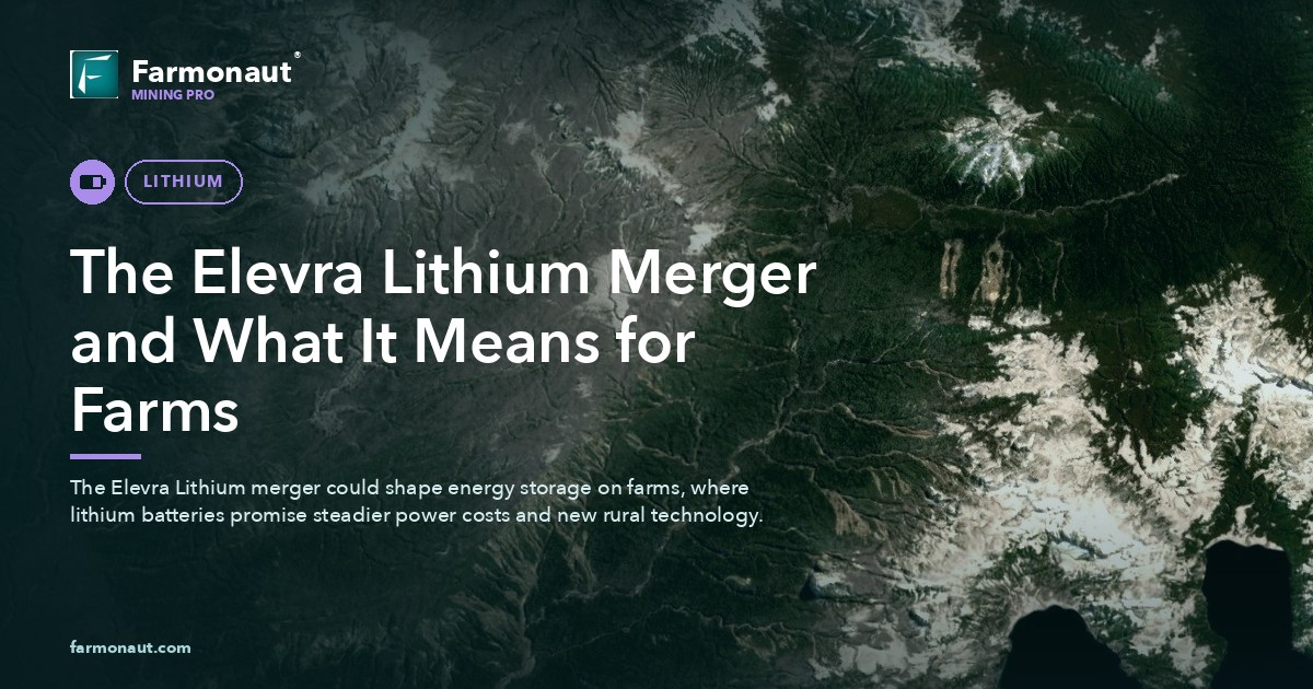 The Elevra Lithium Merger And What It Means For Farms