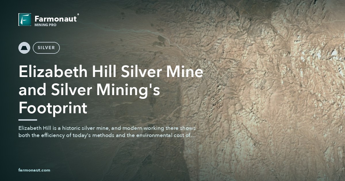 Elizabeth Hill Silver Mine And Silver Mining'S Footprint