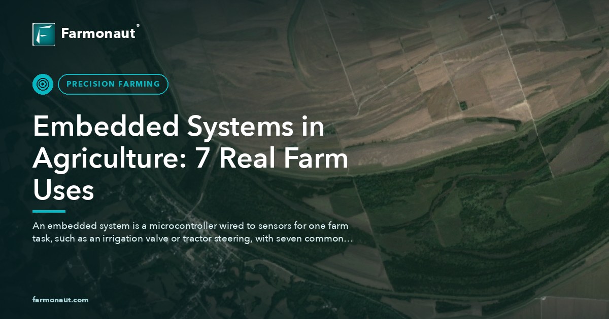 Embedded Systems In Agriculture: 7 Real Farm Uses