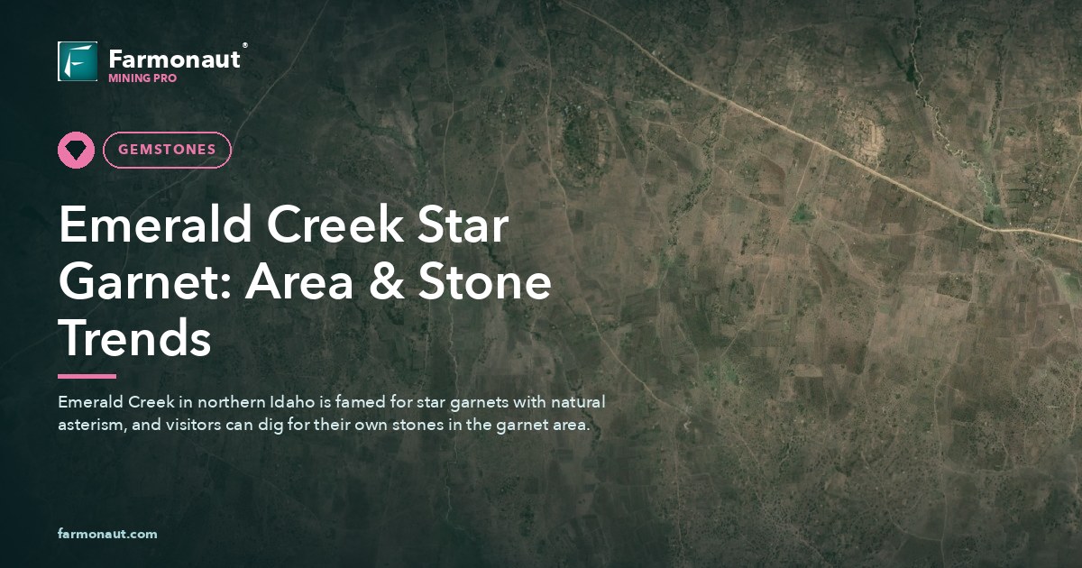 Emerald Creek Star Garnet: Area &Amp; Stone Trends