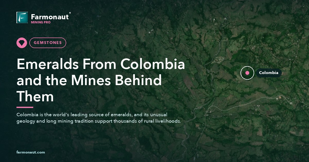 Emeralds From Colombia And The Mines Behind Them