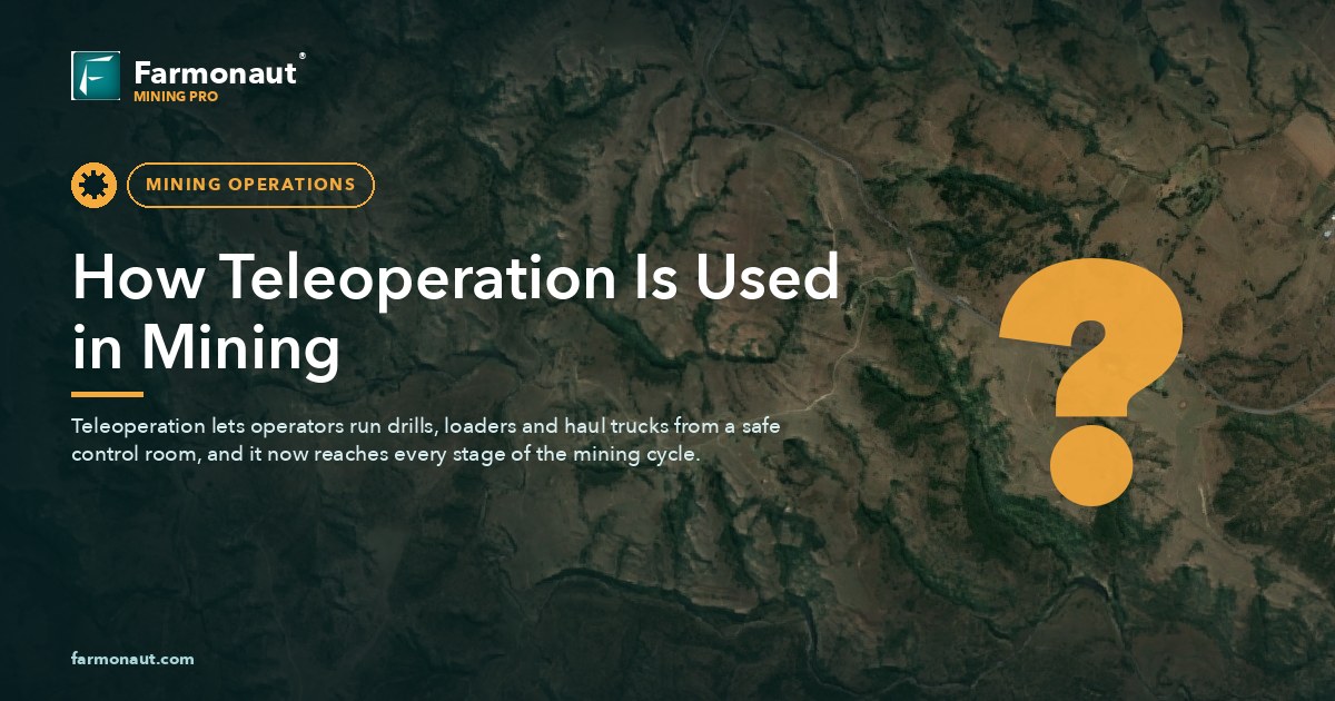 How Teleoperation Is Used In Mining