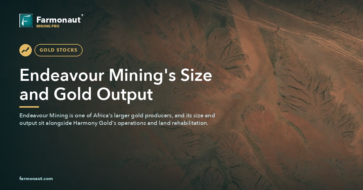 Endeavour Mining'S Size And Gold Output
