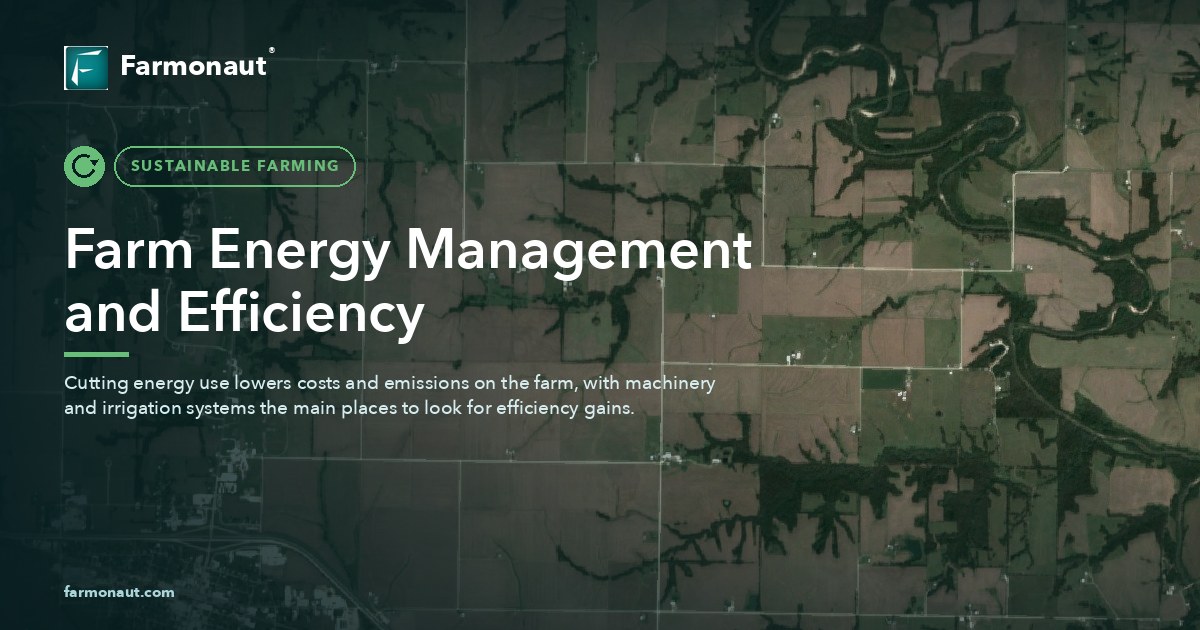 Farm Energy Management And Efficiency