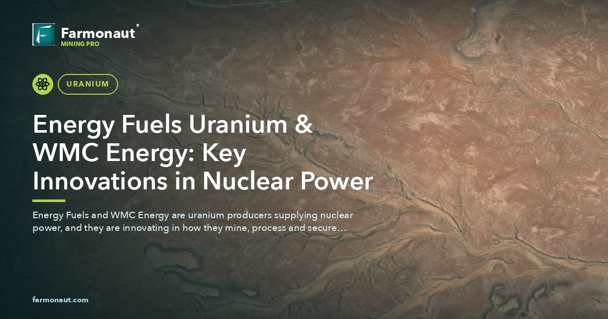 Energy Fuels Uranium &Amp; Wmc Energy: Key Innovations In Nuclear Power