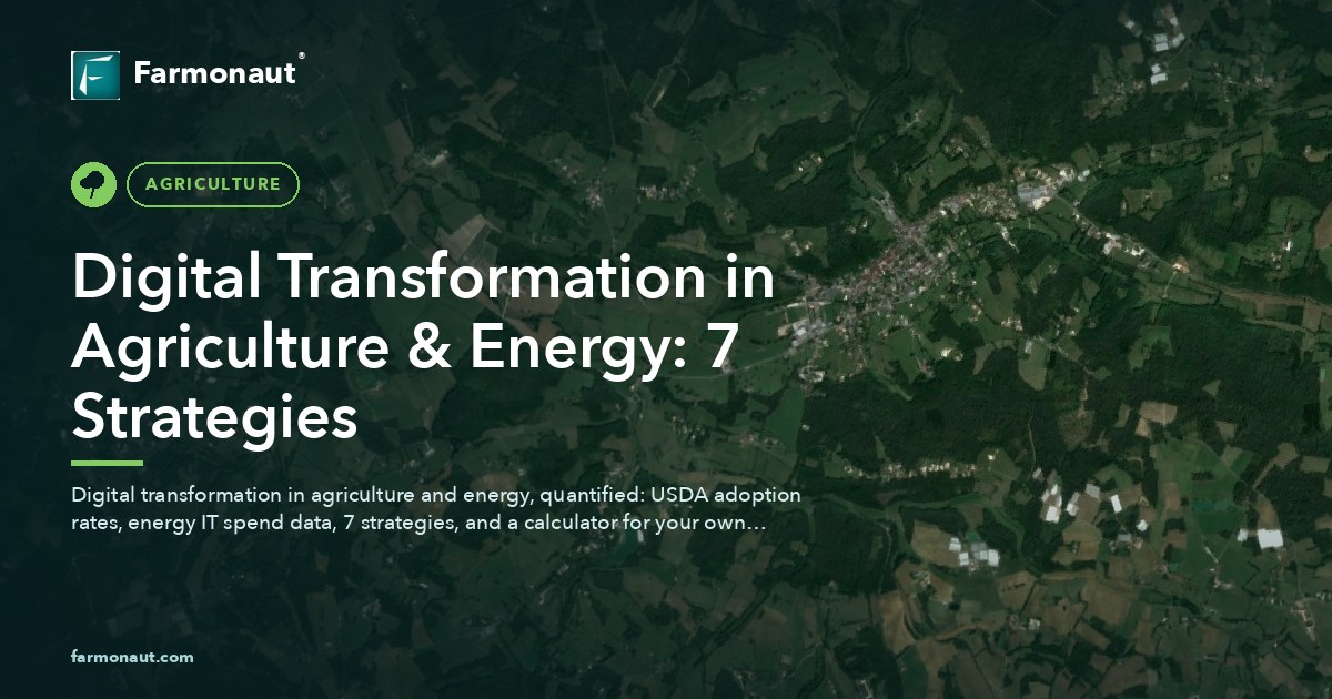 Digital Transformation In Agriculture &Amp; Energy: 7 Strategies