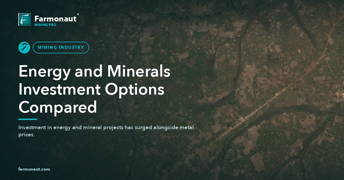 Energy And Minerals Investment Options Compared