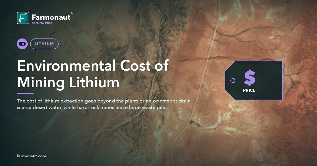 Environmental Cost Of Mining Lithium