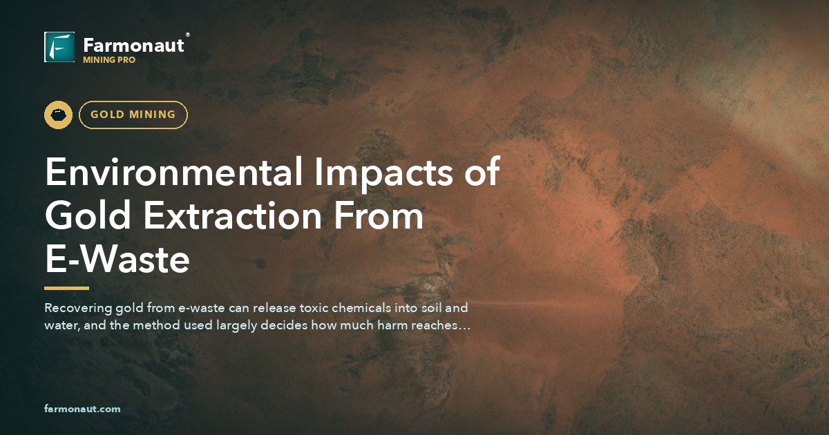 Environmental Impacts Of Gold Extraction From E-Waste 163 Environmental Impacts Of Gold Extraction From E-Waste