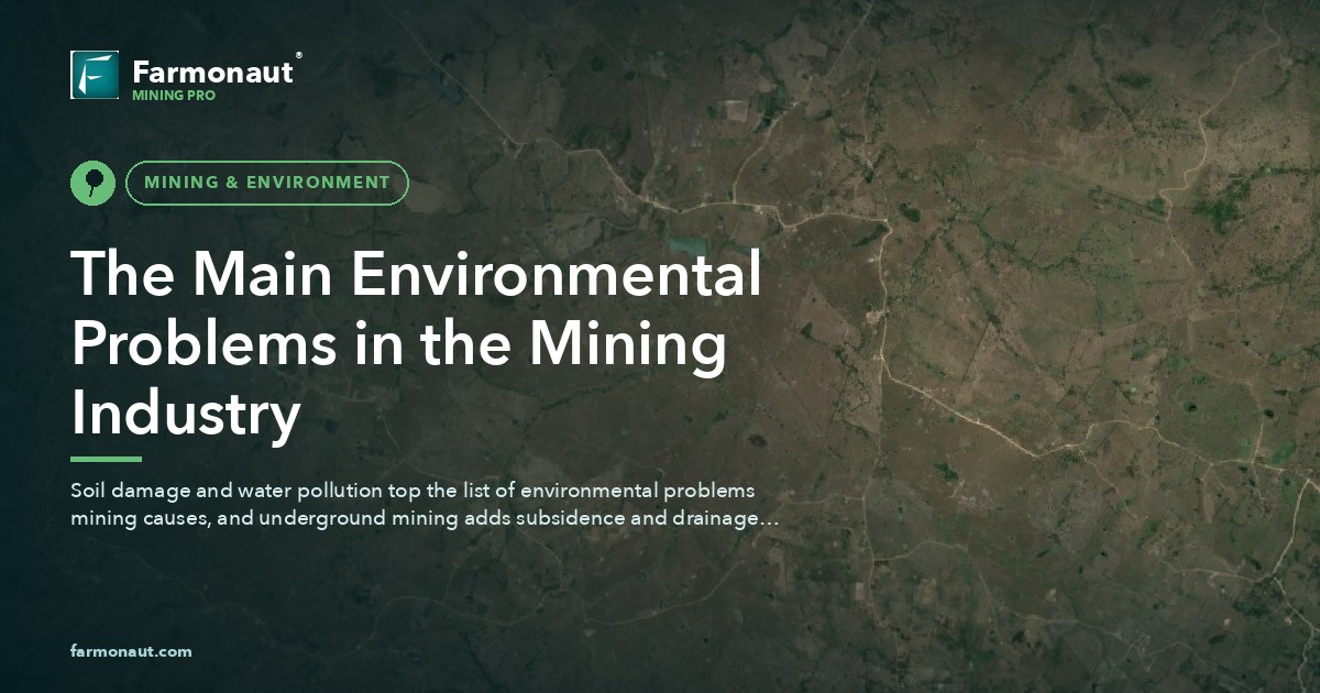 The Main Environmental Problems In The Mining Industry