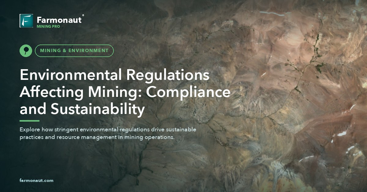 Environmental Regulations Affecting Mining: Compliance And Sustainability