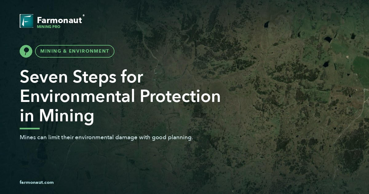 Seven Steps For Environmental Protection In Mining
