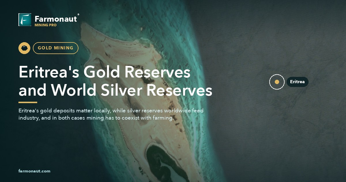Eritrea'S Gold Reserves And World Silver Reserves