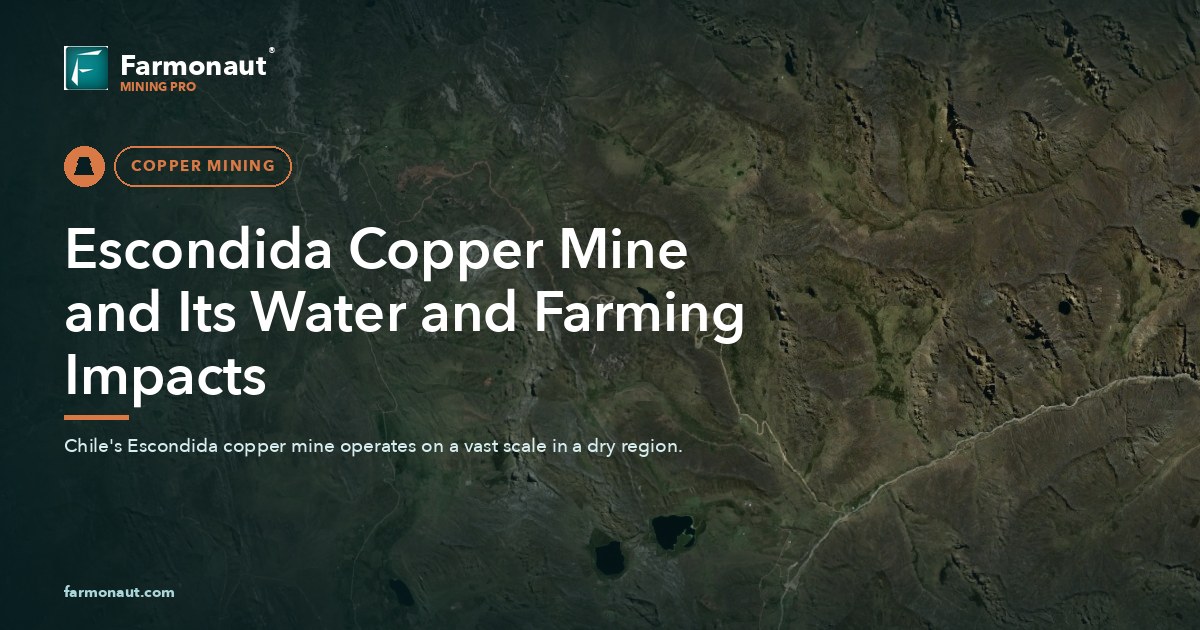 Escondida Copper Mine And Its Water And Farming Impacts