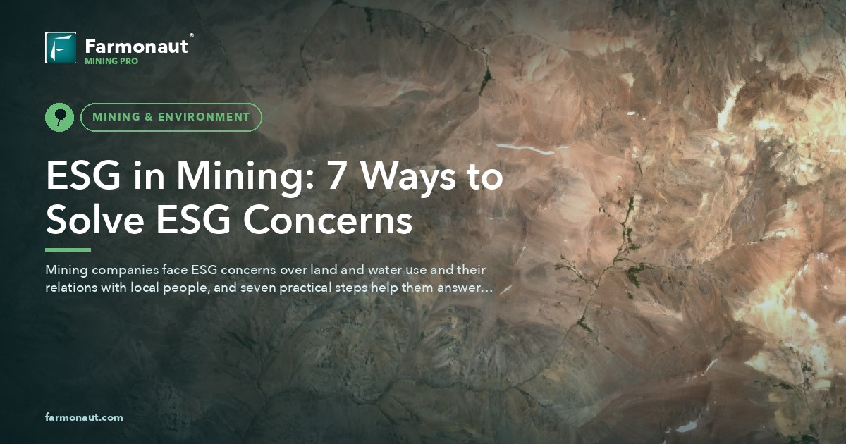 Esg In Mining: 7 Ways To Solve Esg Concerns