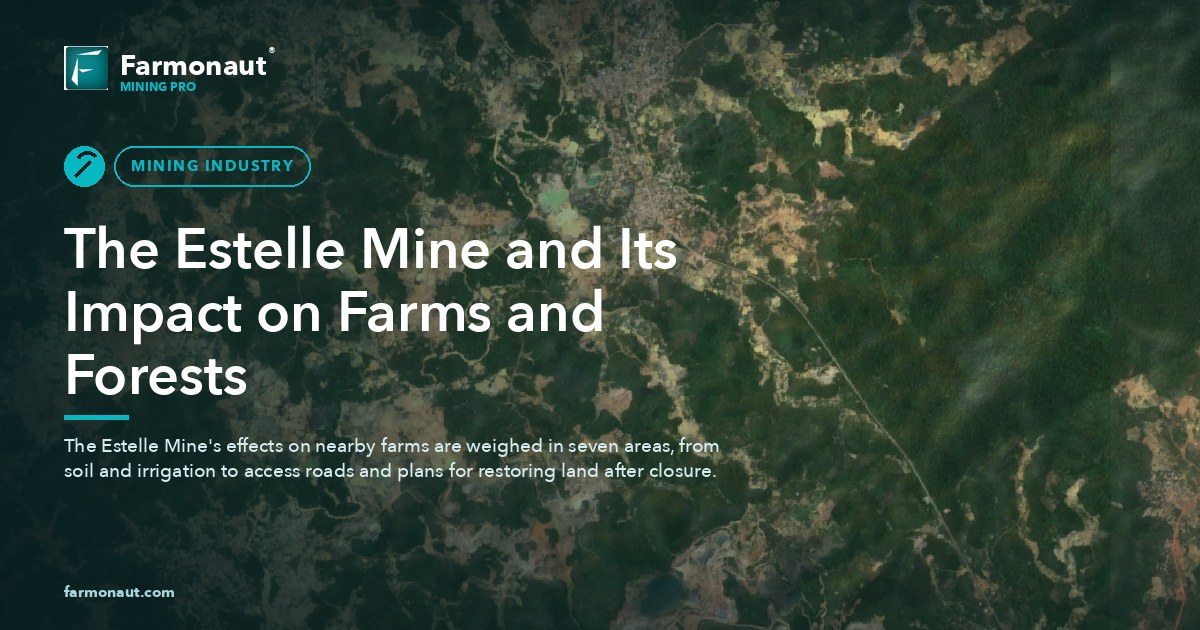 The Estelle Mine And Its Impact On Farms And Forests