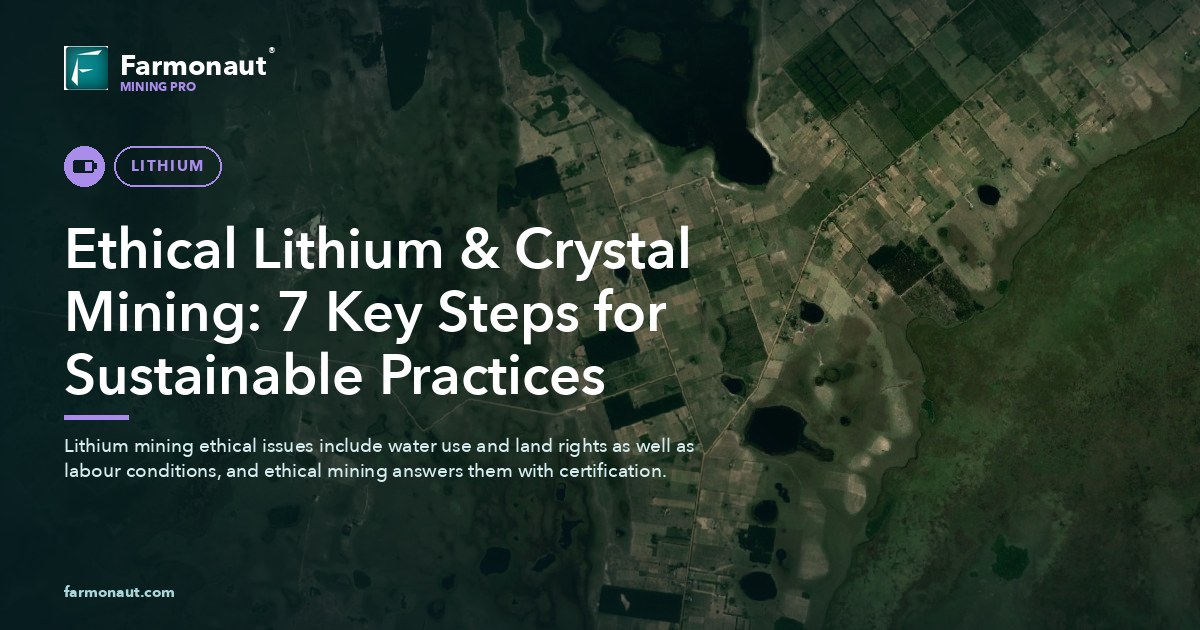 Ethical Lithium &Amp; Crystal Mining: 7 Key Steps For Sustainable Practices