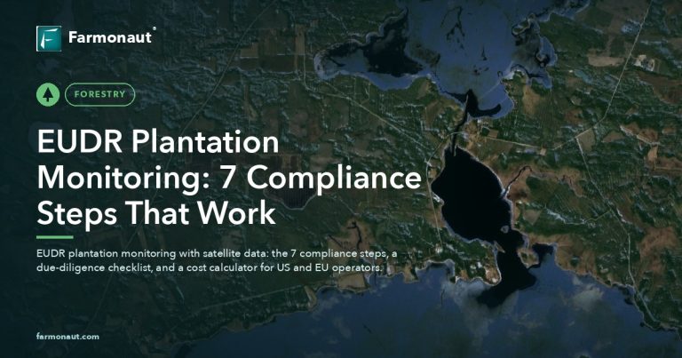 Agriculture Traceability: Boosting Farm-To-Market Trust 8 Eudr Compliance Deforestation Monitoring 7 Key Steps Farmonaut 3