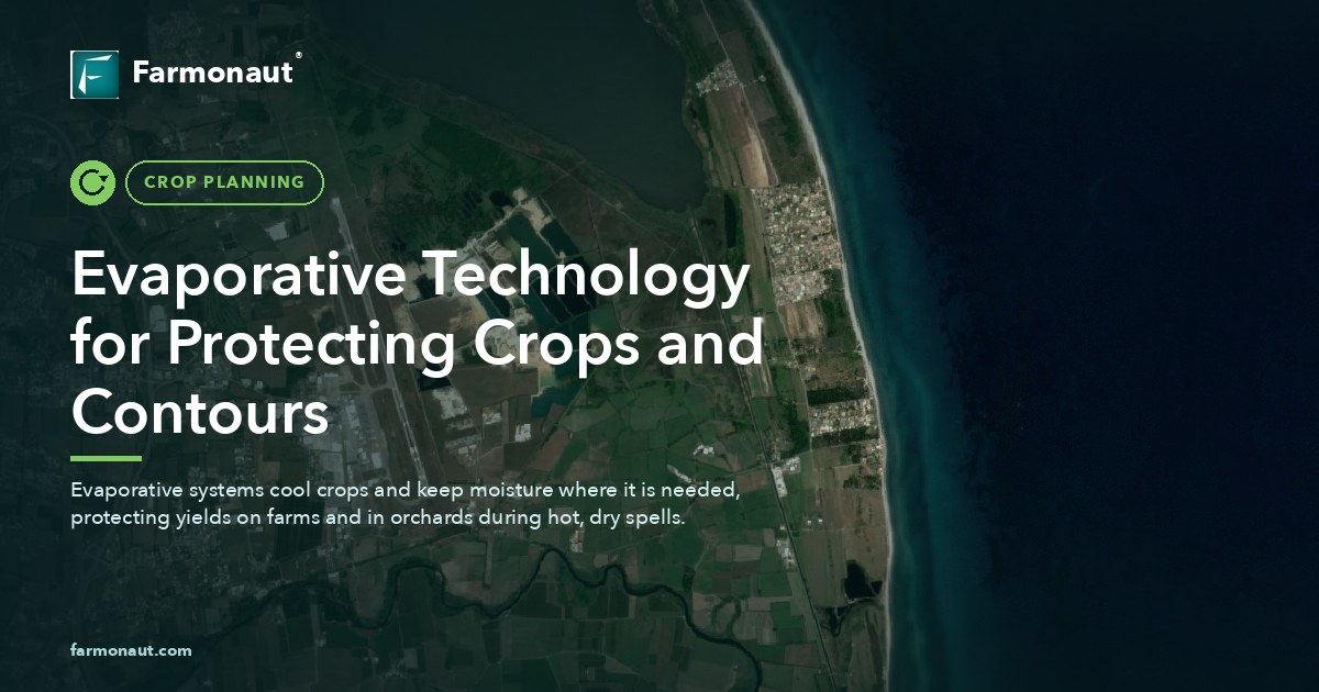 Evaporative Technology For Protecting Crops And Contours