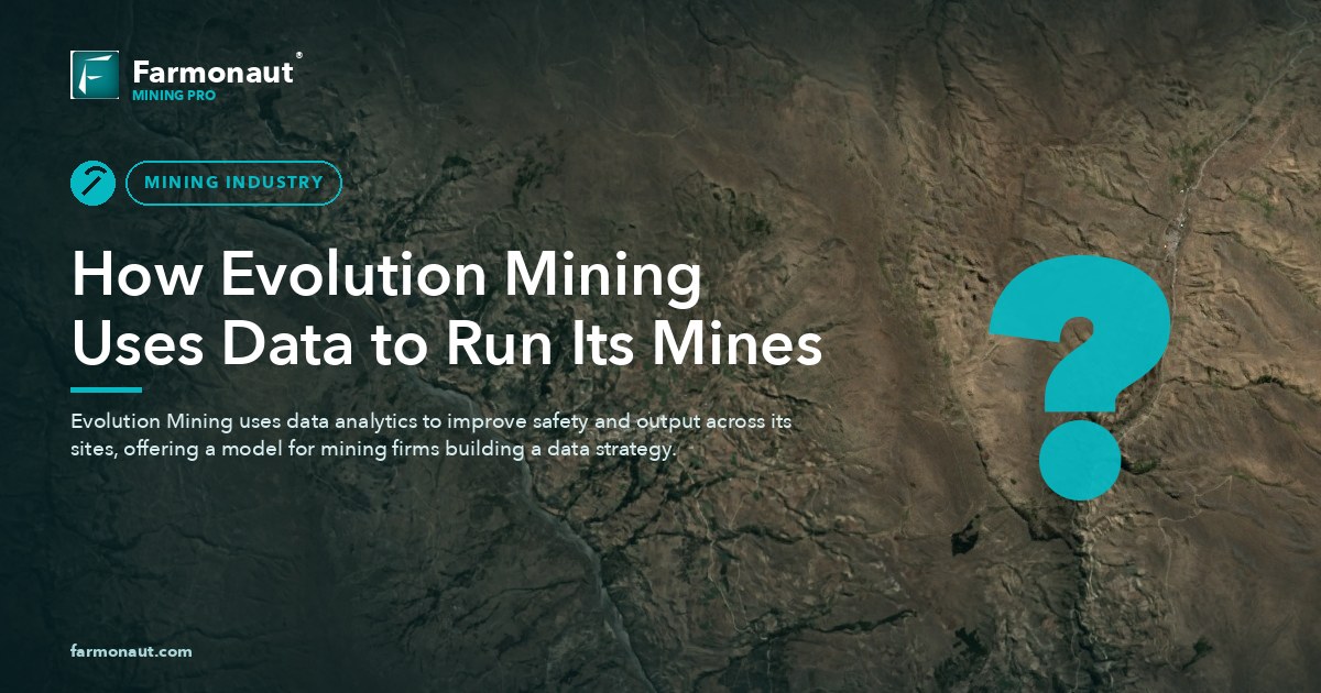 How Evolution Mining Uses Data To Run Its Mines