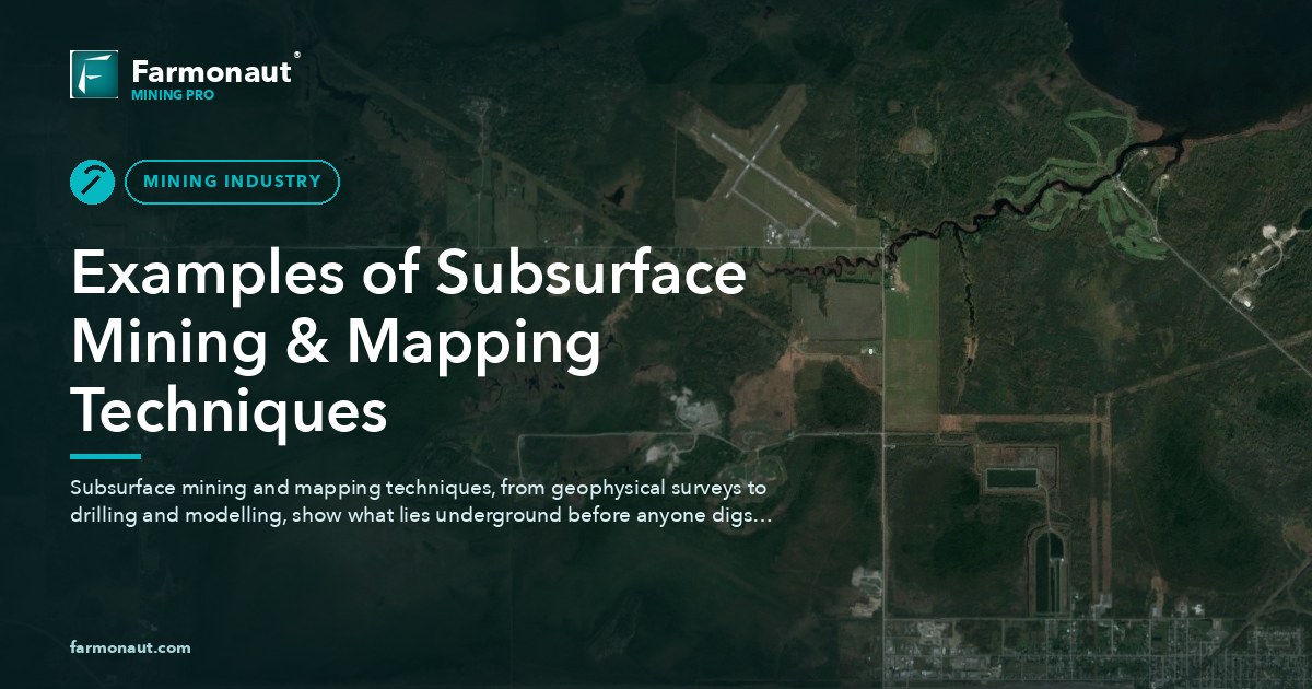 Examples Of Subsurface Mining &Amp; Mapping Techniques