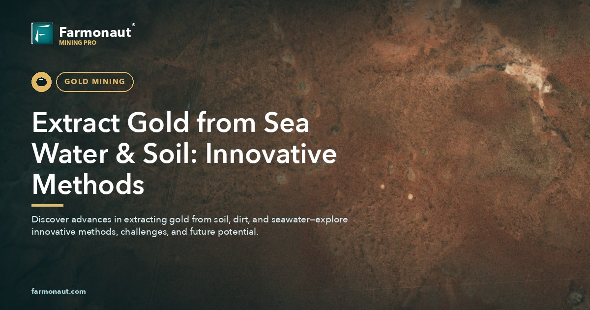 Extract Gold From Sea Water &Amp; Soil: Innovative Methods