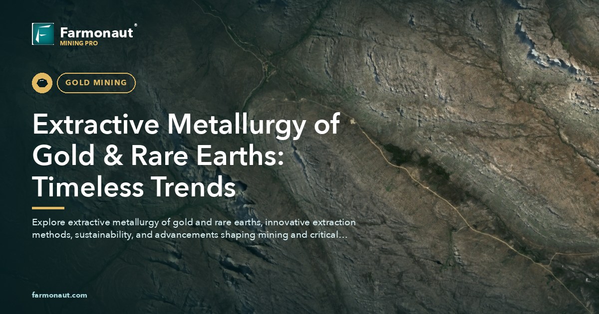 Extractive Metallurgy Of Gold &Amp; Rare Earths: Timeless Trends