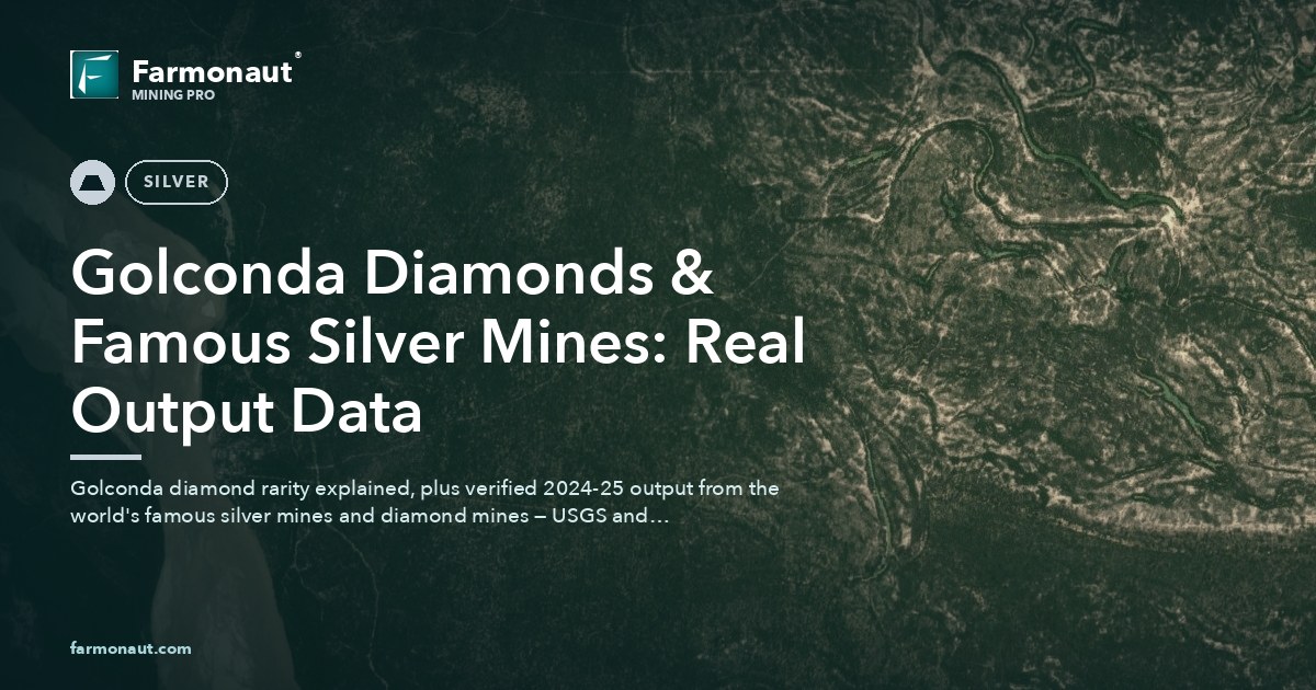 Golconda Diamonds &Amp; Famous Silver Mines: Real Output Data