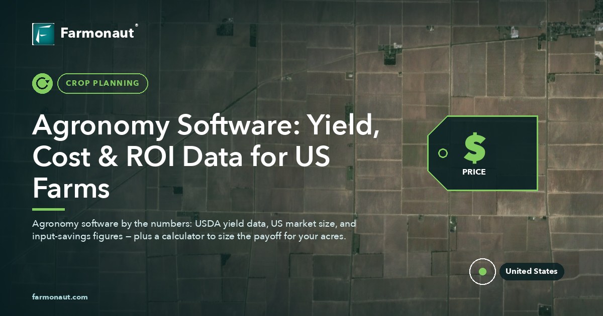 Agronomy Software: Yield, Cost &Amp; Roi Data For Us Farms