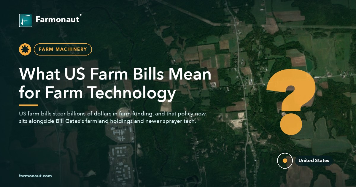 What Us Farm Bills Mean For Farm Technology