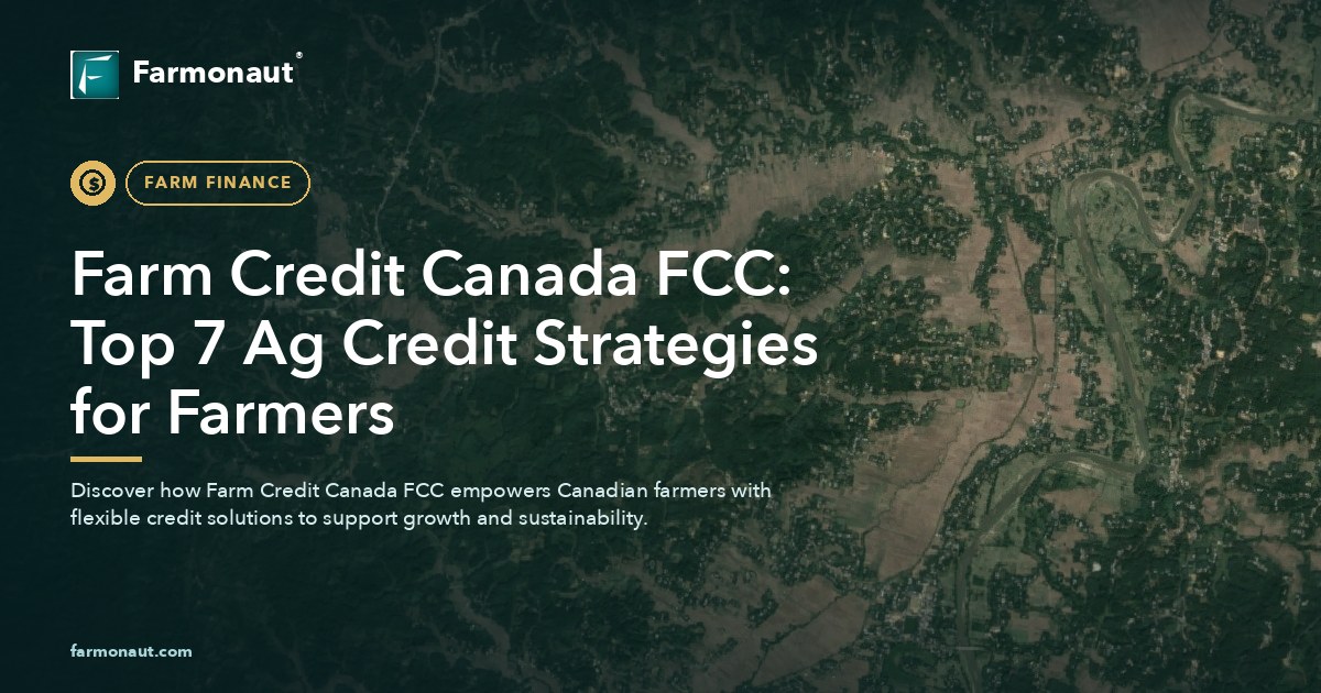 Farm Credit Canada Fcc: Top 7 Ag Credit Strategies For Farmers
