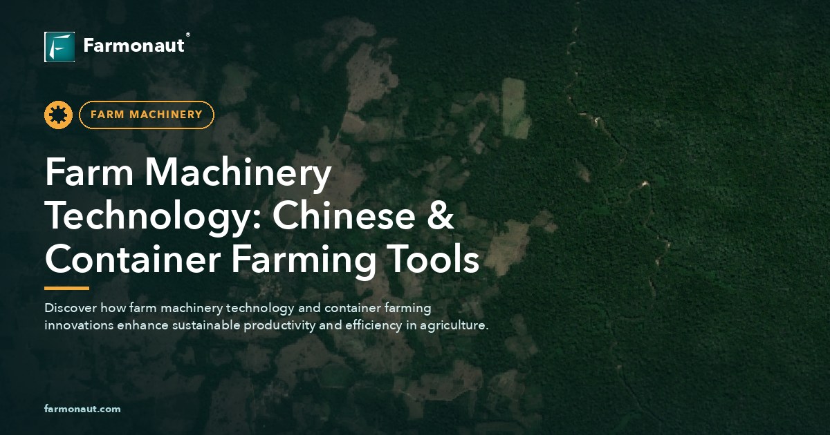 Farm Machinery Technology: Chinese &Amp; Container Farming Tools