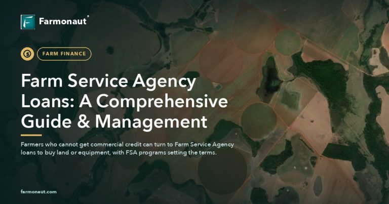 Farm Service Agency Loans 2026 Guide Management Farmonaut 1