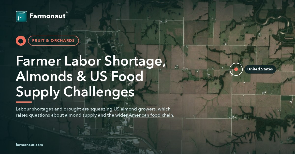Farmer Labor Shortage, Almonds &Amp; Us Food Supply Challenges