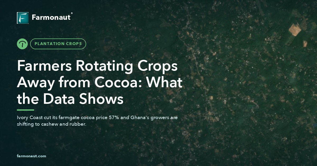 Farmers Rotating Crops Away From Cocoa: What The Data Shows