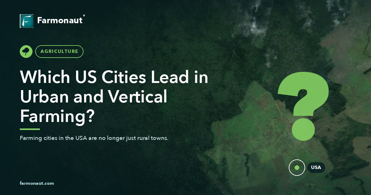 Which Us Cities Lead In Urban And Vertical Farming?