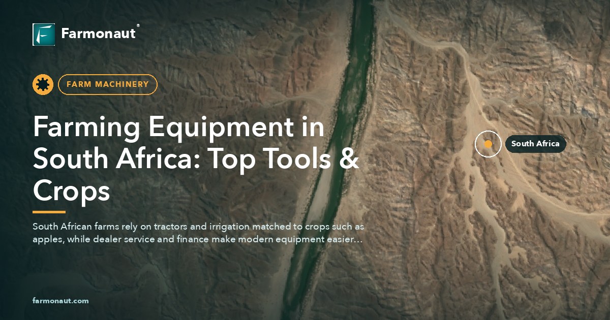 Farming Equipment In South Africa: Top Tools &Amp; Crops