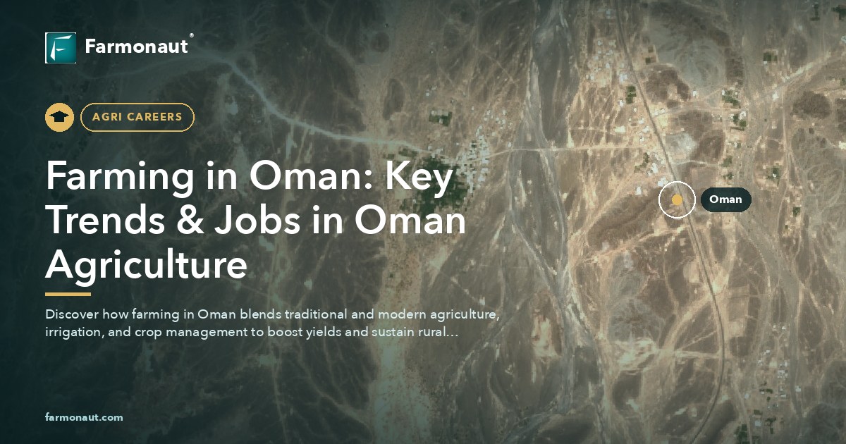 Farming In Oman: Key Trends &Amp; Jobs In Oman Agriculture