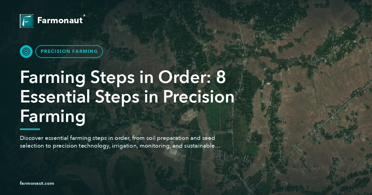 Farming Steps In Order: 8 Essential Steps In Precision Farming