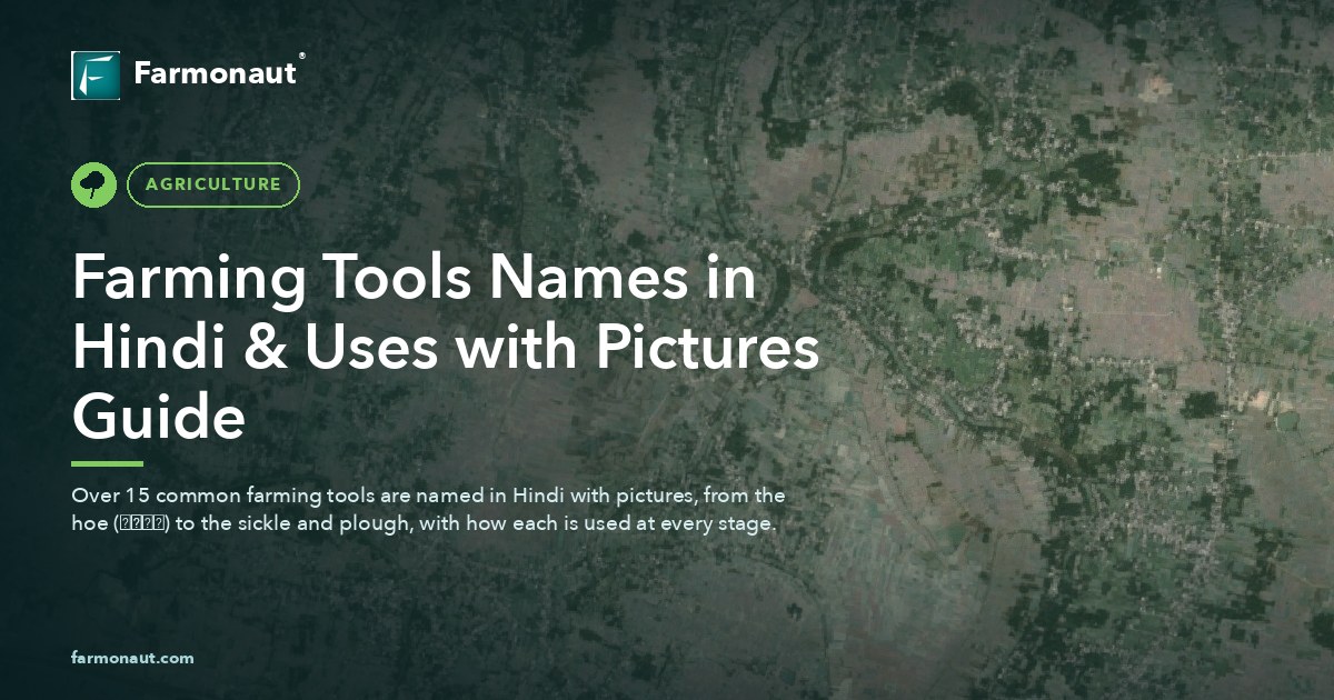 Farming Tools Names In Hindi &Amp; Uses With Pictures Guide