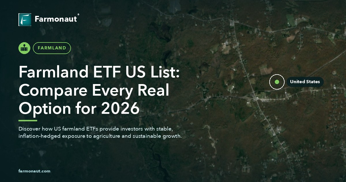 Farmland Etf Us List: Compare Every Real Option For 2026