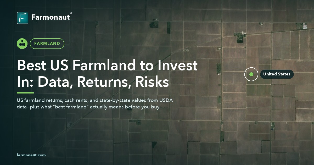 Best Us Farmland To Invest In: Data, Returns, Risks