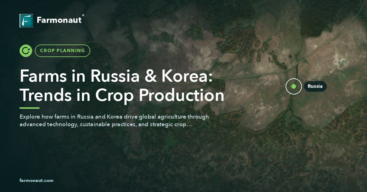 Farms In Russia &Amp; Korea: Trends In Crop Production