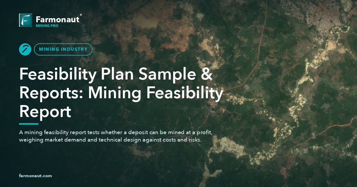Feasibility Plan Sample &Amp; Reports: Mining Feasibility Report