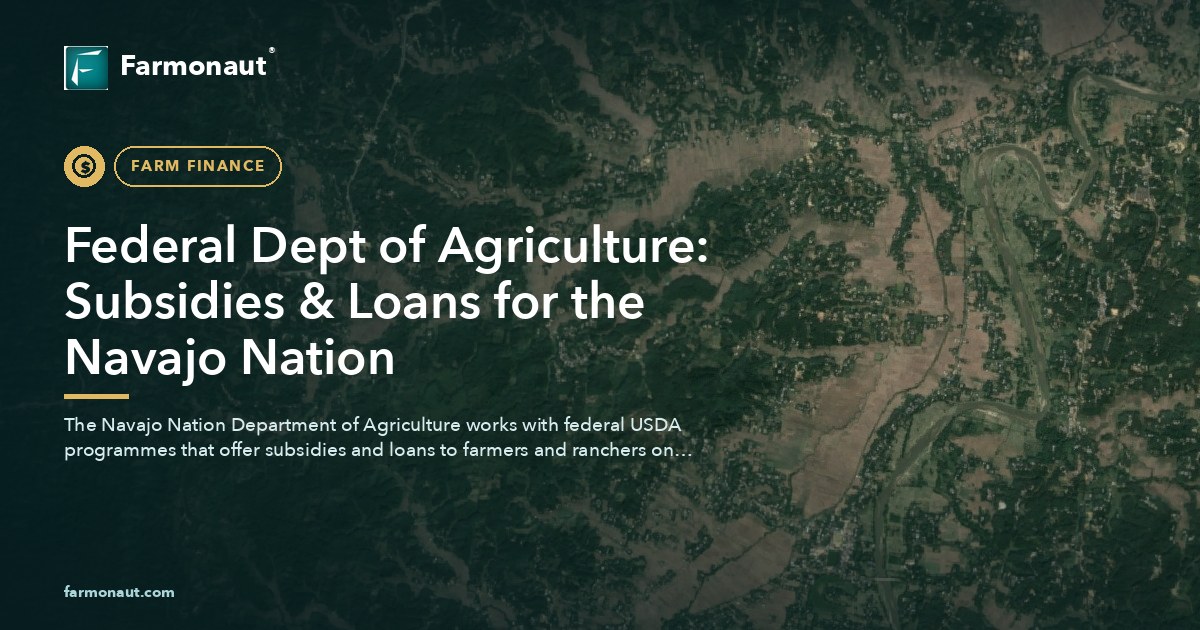 Federal Dept Of Agriculture: Subsidies &Amp; Loans For The Navajo Nation
