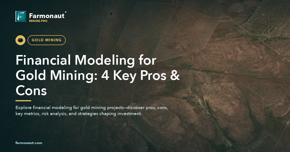 Financial Modeling For Gold Mining: 4 Key Pros &Amp; Cons