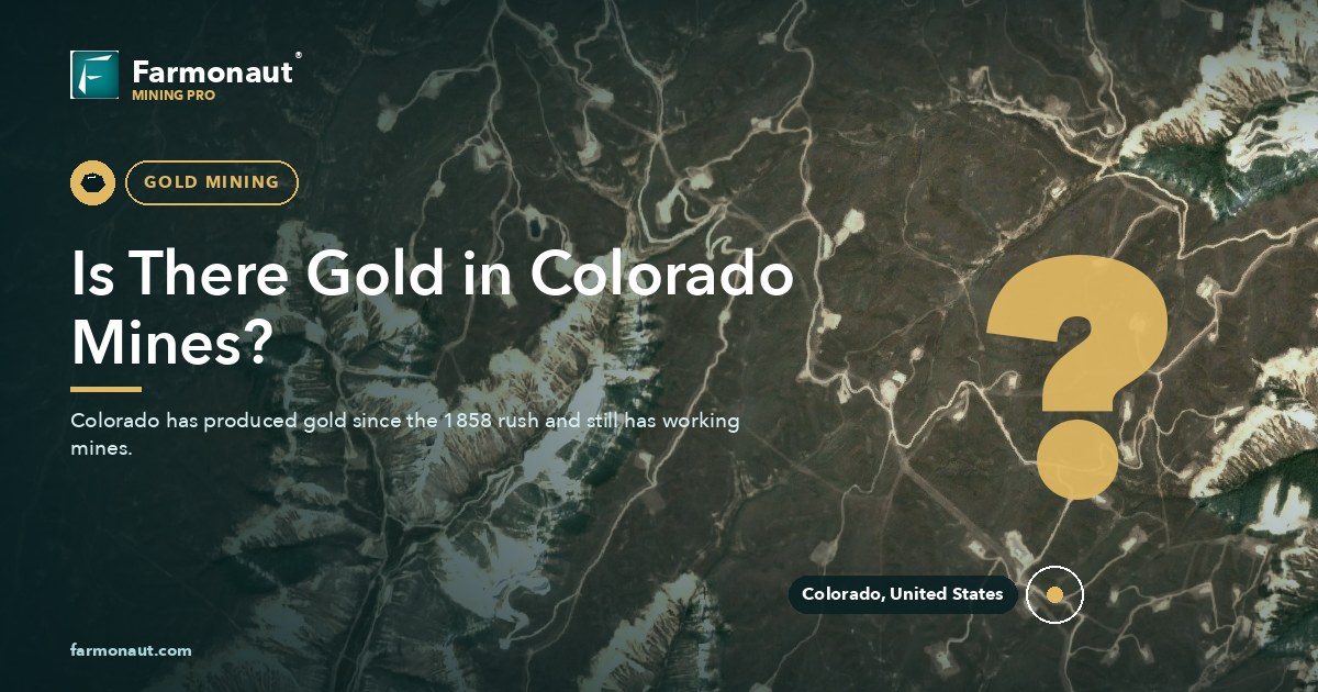 Is There Gold In Colorado Mines?