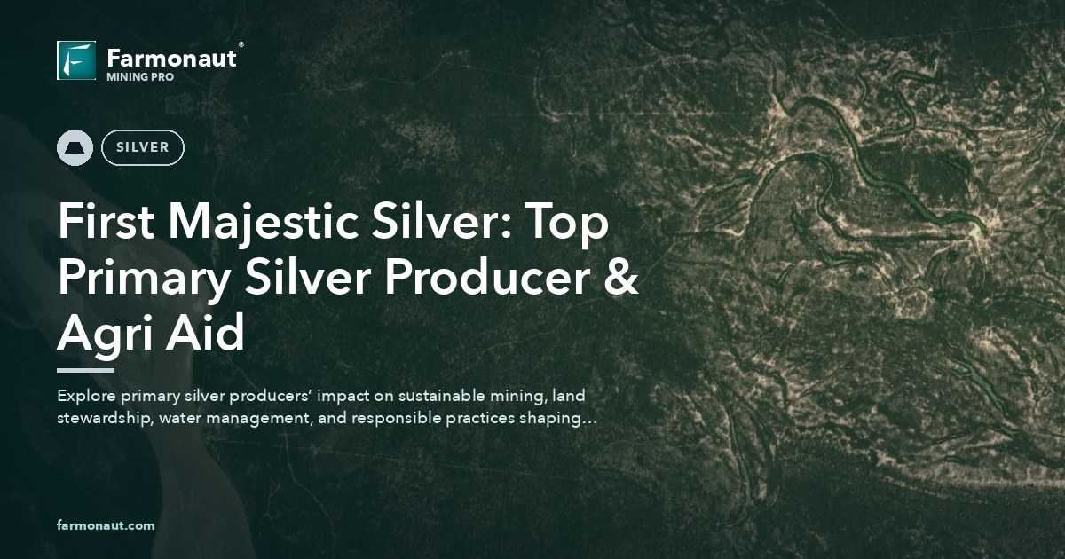 First Majestic Silver: Top Primary Silver Producer &Amp; Agri Aid